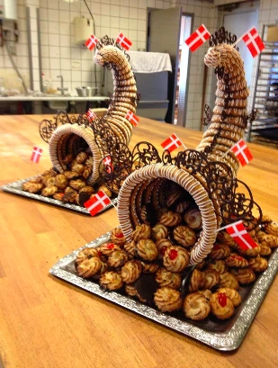 Kagemand/kone fra Havnebageren Grenaa